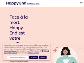 'happyend.life' screenshot