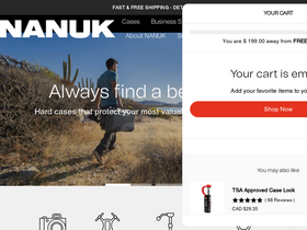 'nanukcases.ca' screenshot