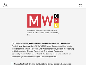 'mwgfd.org' screenshot