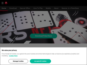 'pokerstars.eu' screenshot