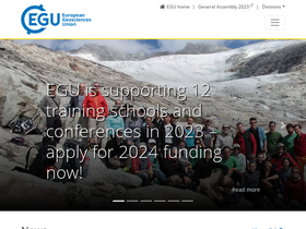 'egu.eu' screenshot