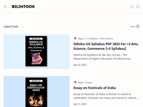 'bilimtook.com' screenshot