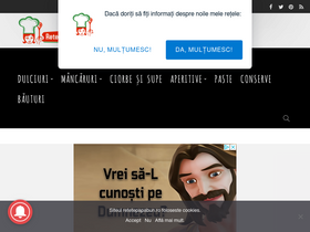 'retetepapabun.ro' screenshot