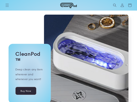 CleanPod website screenshot
