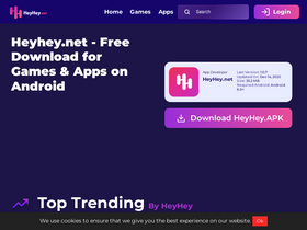'heyhey.net' screenshot