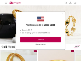 'shrayathi.com' screenshot