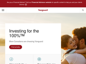 'vanguard.ca' screenshot