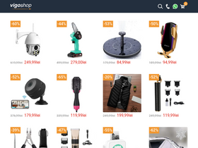 'vigoshop.ro' screenshot