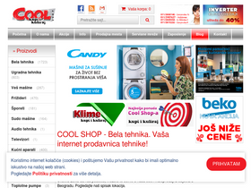 'coolshop.rs' screenshot