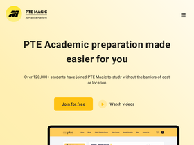 'ptemagicpractice.com' screenshot