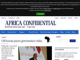 'africa-confidential.com' screenshot
