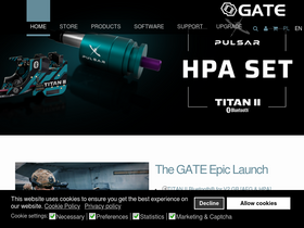 'gatee.eu' screenshot
