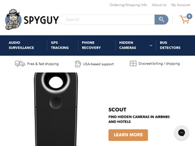 'spyguy.com' screenshot