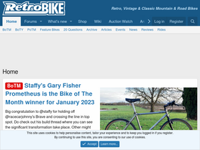 'retrobike.co.uk' screenshot