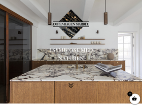Copenhagenmarble homepage screenshot