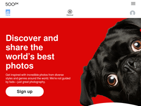 '500px.com' screenshot