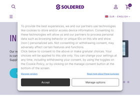 'soldered.com' screenshot