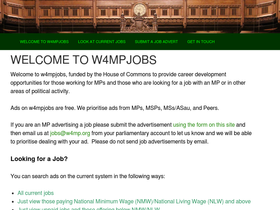 'w4mpjobs.org' screenshot