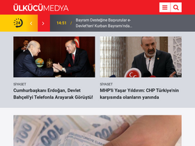 'ulkucumedya.com' screenshot