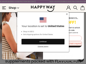 'happyway.com.au' screenshot