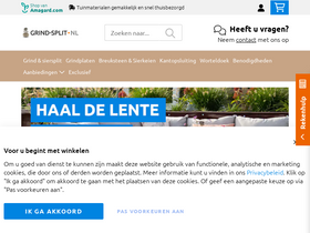 'grind-split.nl' screenshot