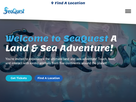 'visitseaquest.com' screenshot