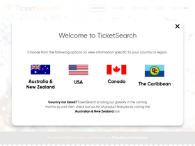 'ticketsearch.com' screenshot