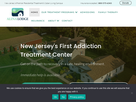 'alinalodge.org' screenshot