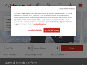 'pagepersonnel.it' screenshot