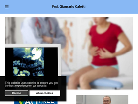 'gastroenterologiaunibo.it' screenshot
