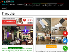 'thegioivatlieu.net' screenshot