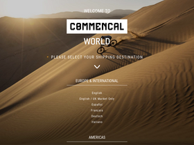'commencal.com' screenshot