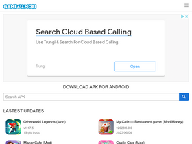 'game4u.mobi' screenshot
