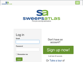 'sweepsatlas.com' screenshot