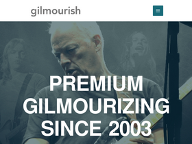 'gilmourish.com' screenshot