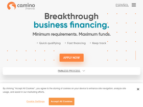 'caminofinancial.com' screenshot