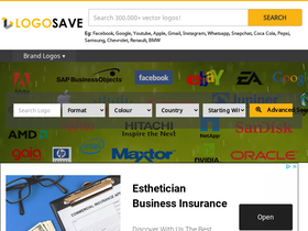 'logosave.com' screenshot