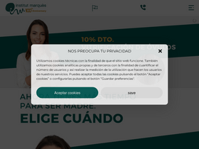 'institutomarques.com' screenshot