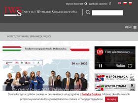 'iws.gov.pl' screenshot