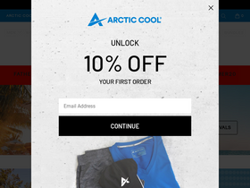 'arcticcool.com' screenshot