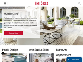 'annsacks.com' screenshot