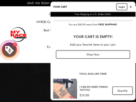 myracetatts.com homepage screenshot