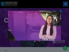 'wisdombusiness.com' screenshot