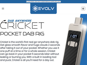 'evolvapor.com' screenshot