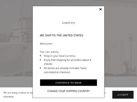 'sirplus.co.uk' screenshot