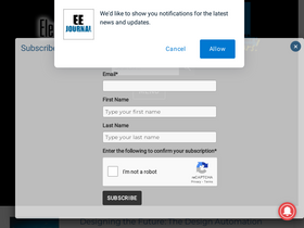 'eejournal.com' screenshot