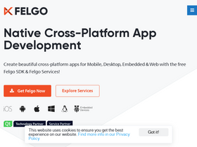 'felgo.com' screenshot