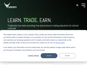 'tradeciety.com' screenshot