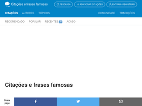 'citacoes.in' screenshot