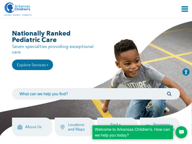 'archildrens.org' screenshot